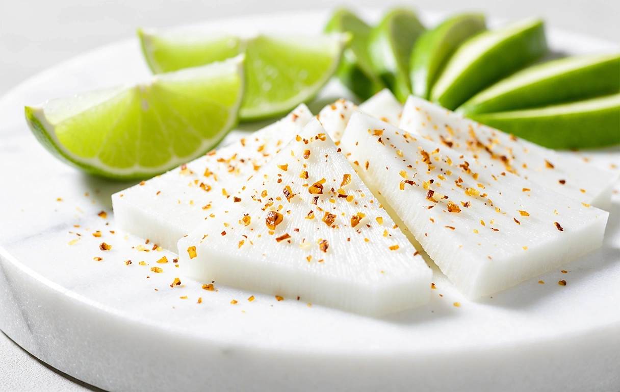 Snack de Jícama y Limón